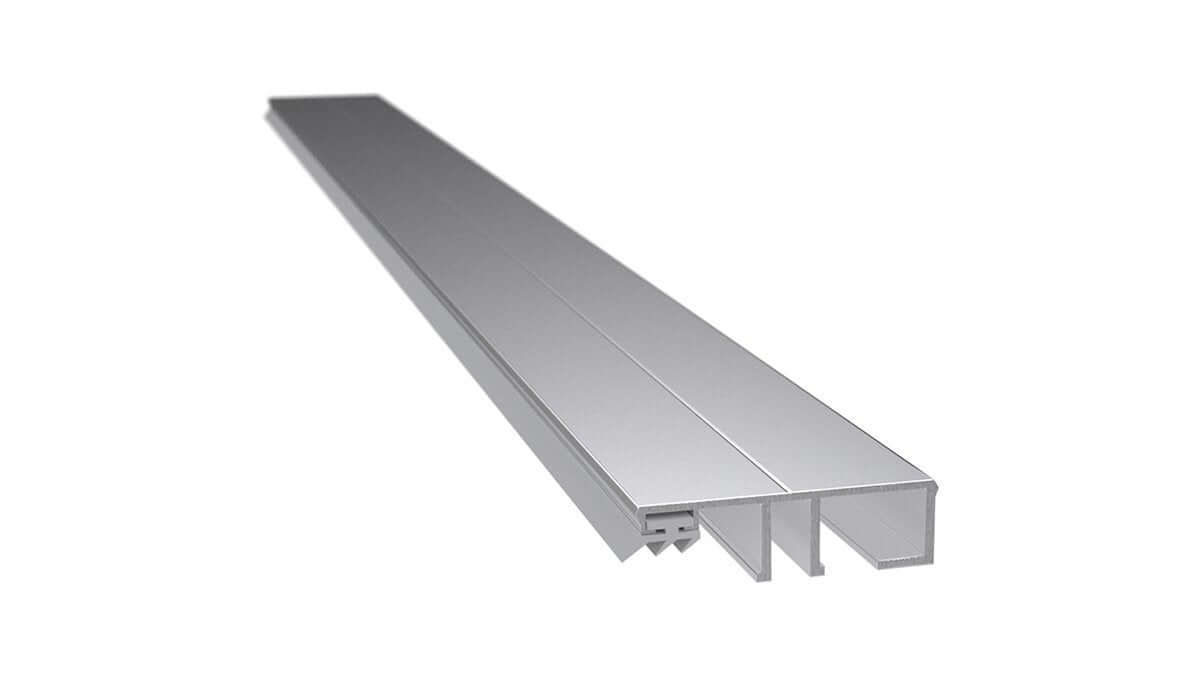 Aluminium Randprofil Komplettset ab 450cm