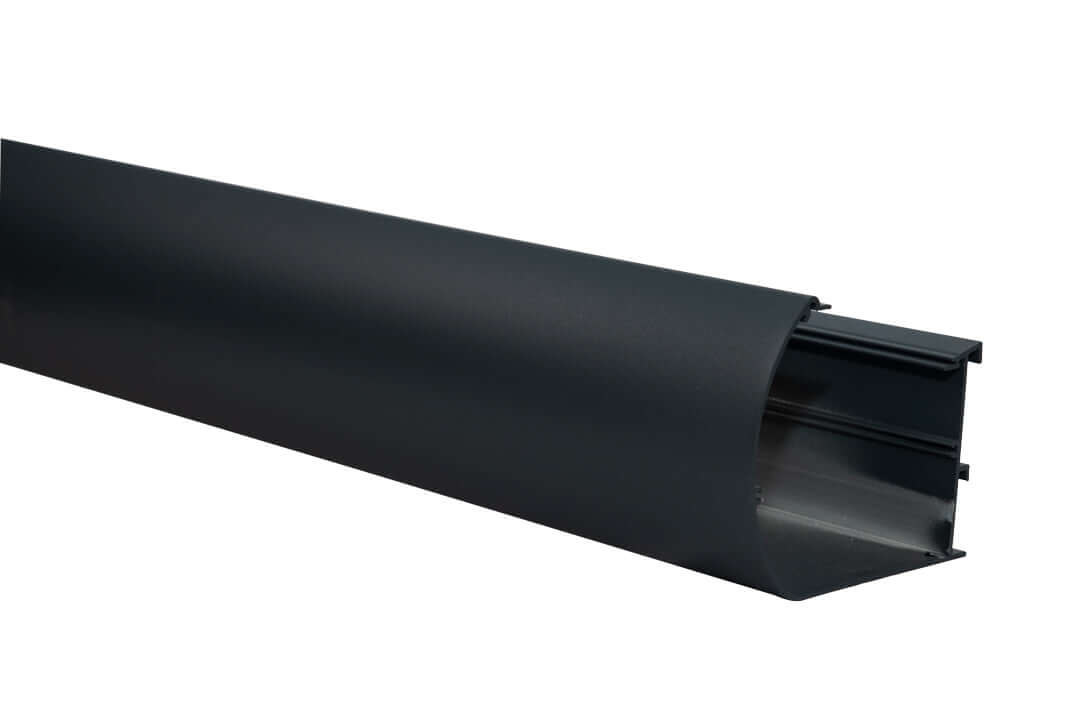 Aluminium Dachrinne Komplettset Anthrazit