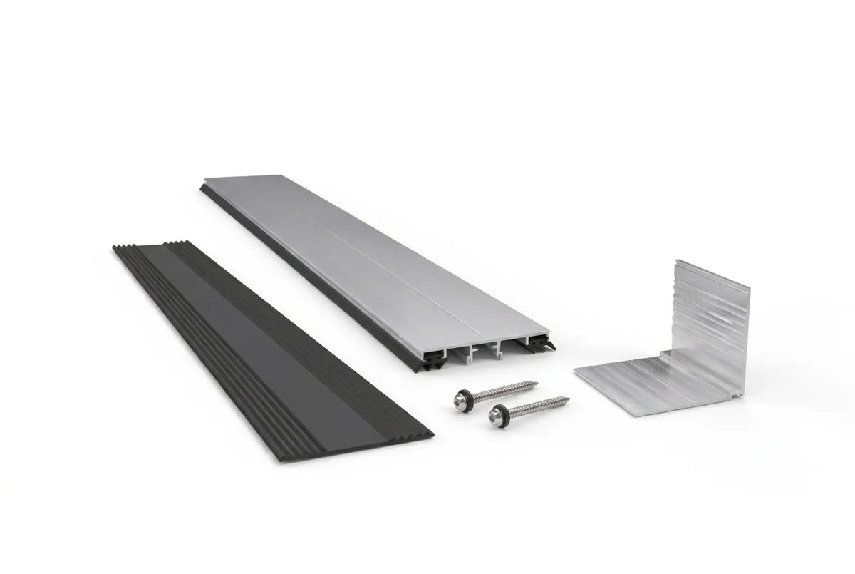 Aluminium Mittelprofil Komplettset ab 450cm