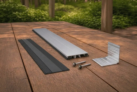 Aluminium Mittelprofil Komplettset ab 450cm