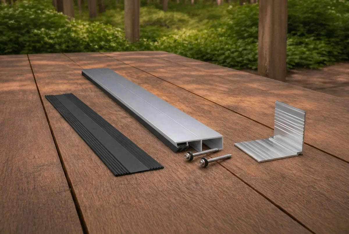 Aluminium Randprofil Komplettset ab 450cm