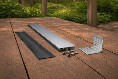 Aluminium Randprofil Komplettset ab 450cm
