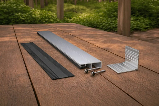 Aluminium Randprofil Komplettset ab 450cm