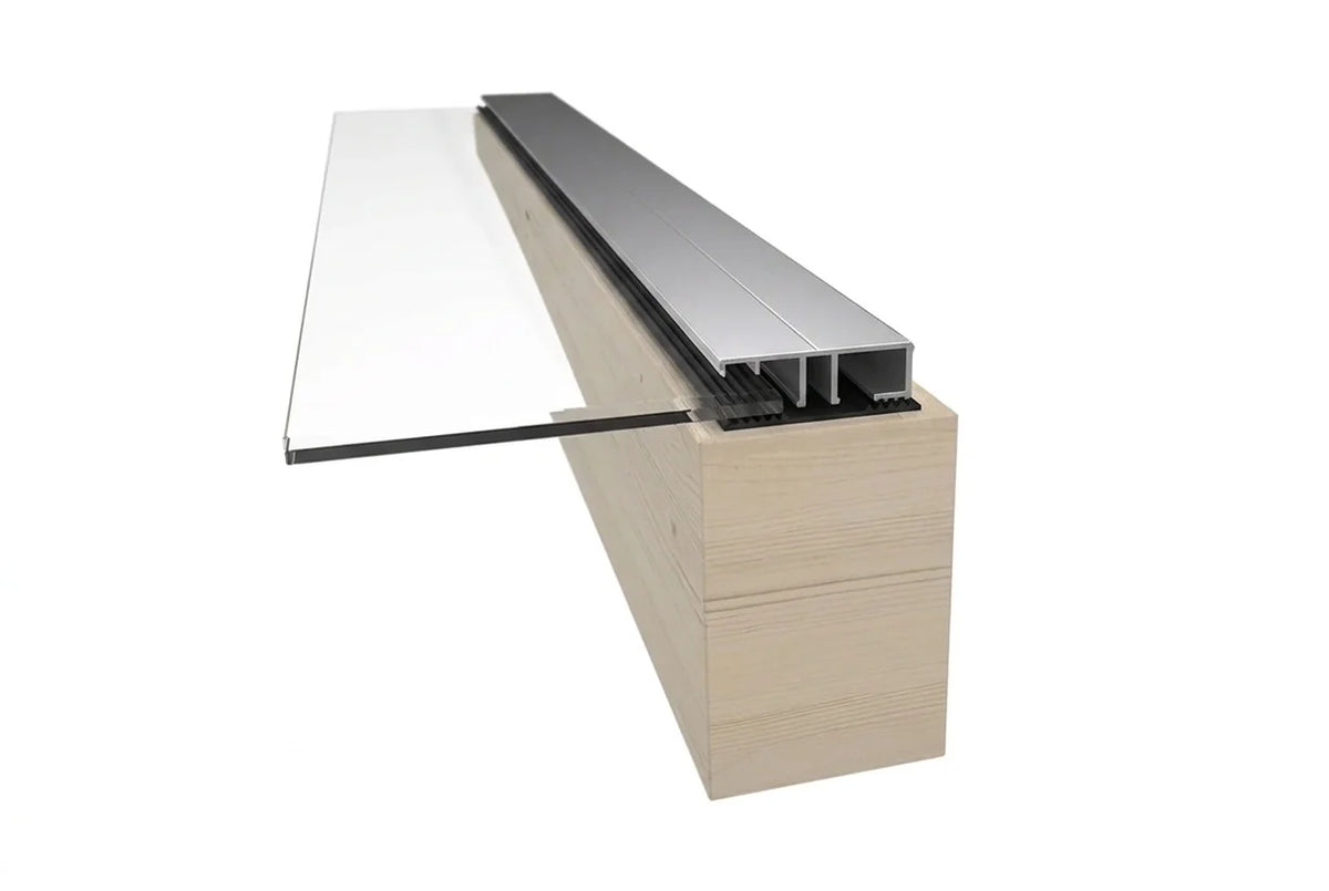 Aluminium Randprofil Komplettset ab 450cm