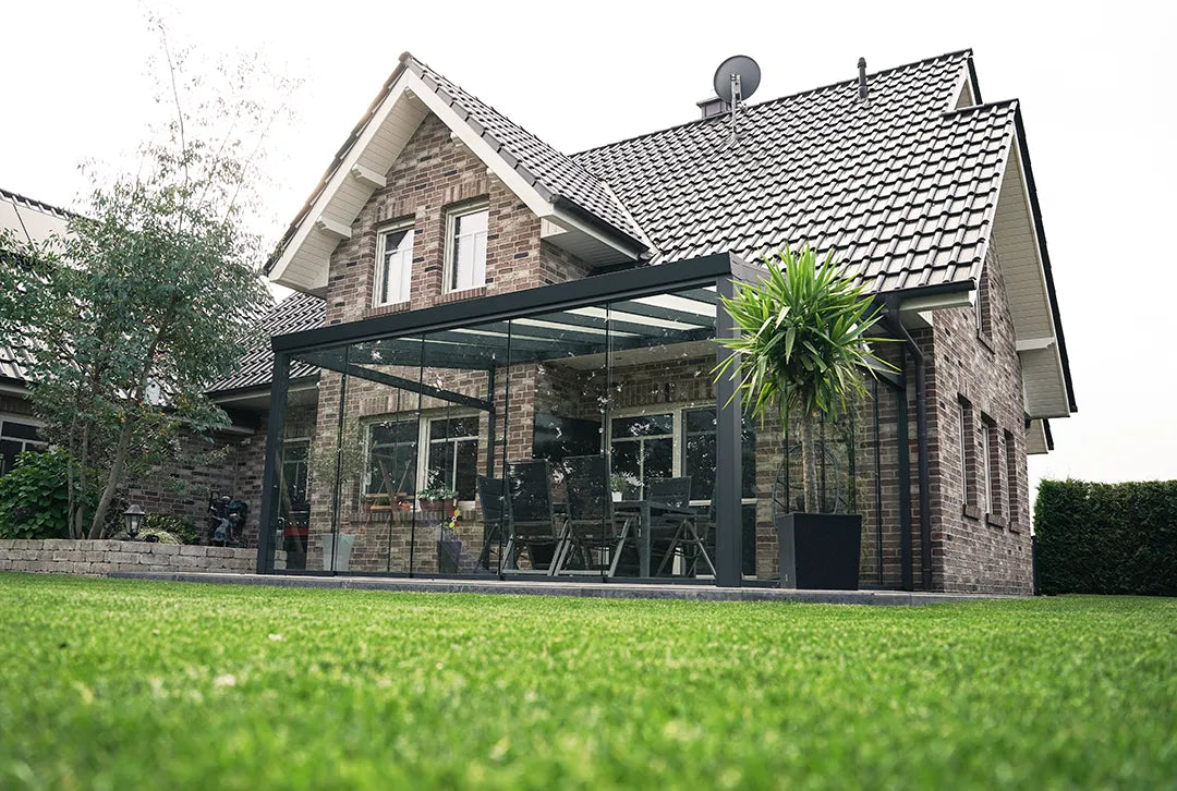 Terrassenüberdachung aus Aluminium – Detailansicht 4