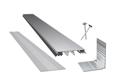 Aluminium Mittelprofil Komplettset ab 450cm