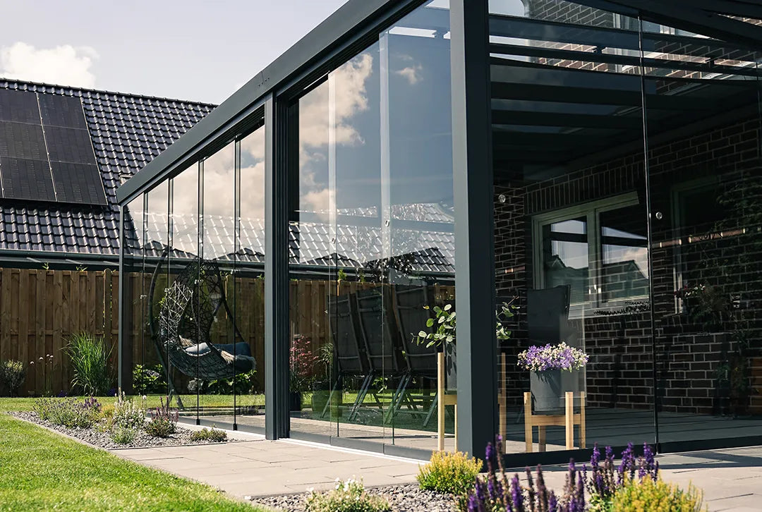 Terrassenüberdachung aus Aluminium – Detailansicht 5