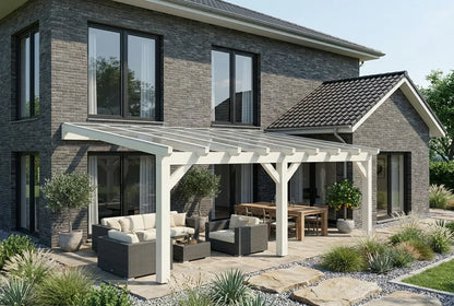 Terrassenüberdachung Holz 500x300cm – steda