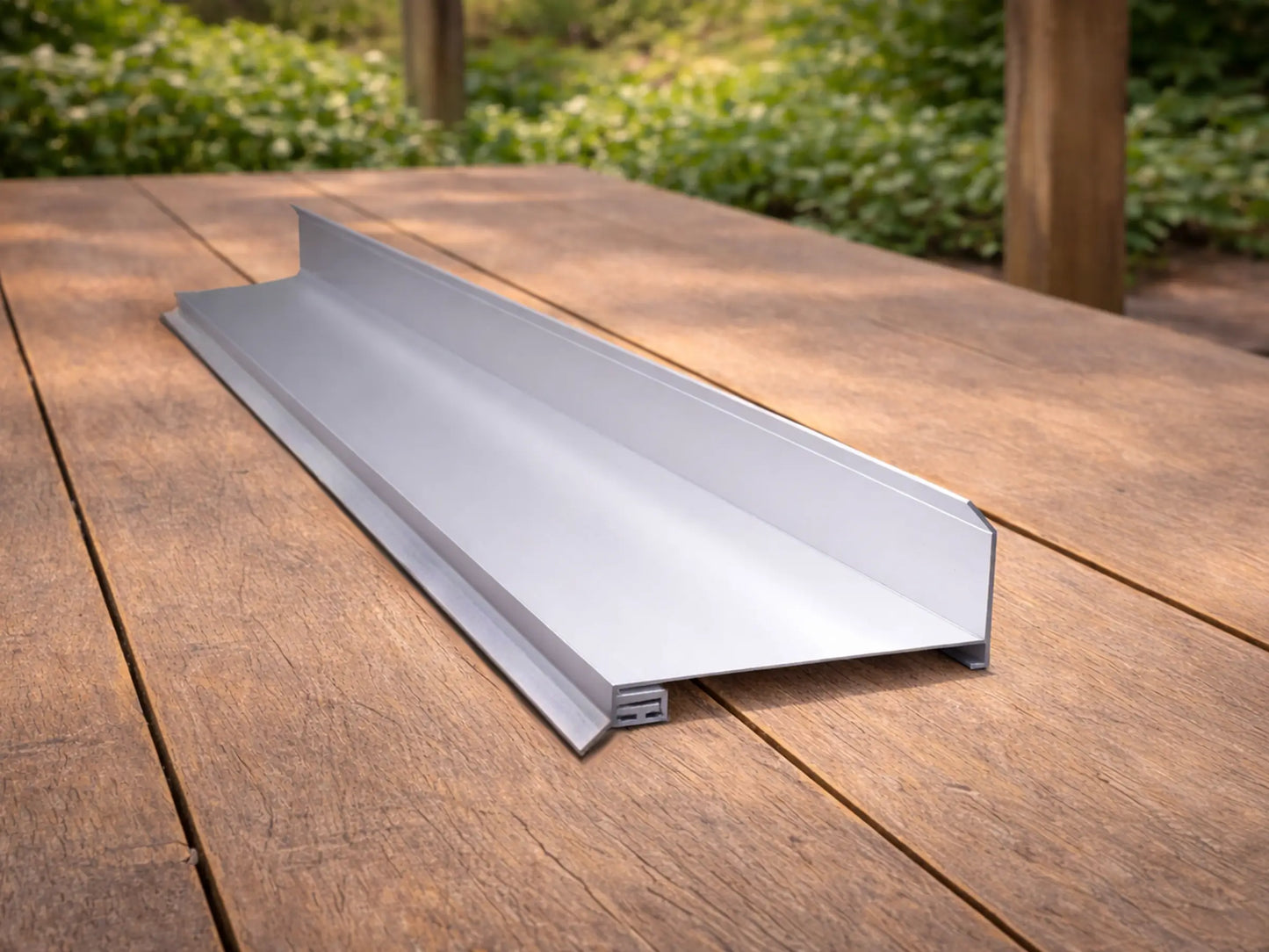 Wandanschlussprofil mit Dichtungsgummi für Aluminiumprofile