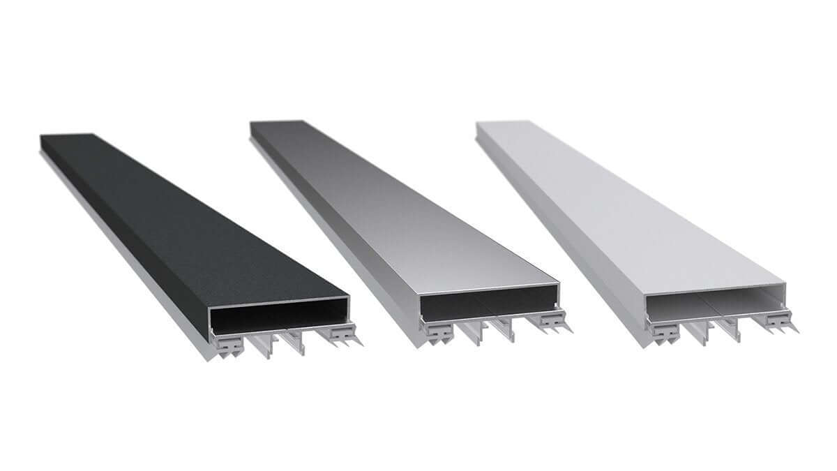 Klemmdeckel für Aluminiumprofile