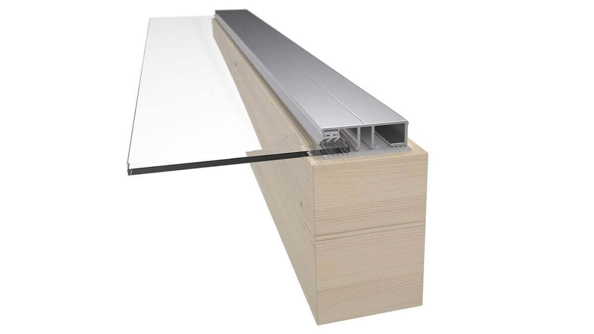 Aluminium Randprofil Komplettset ab 450cm