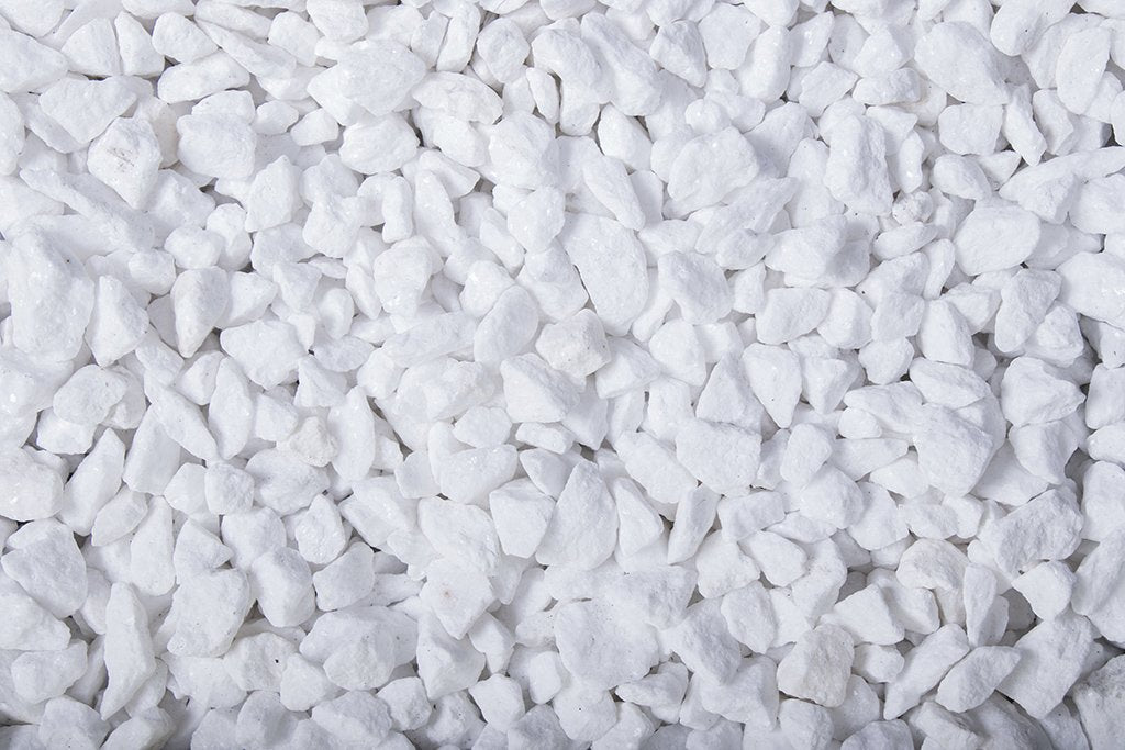 Schneeweiß Kies